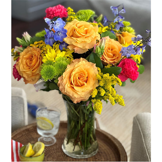 Bold & Bright – A Florist Original – Coupeville Florist, Coupeville WA