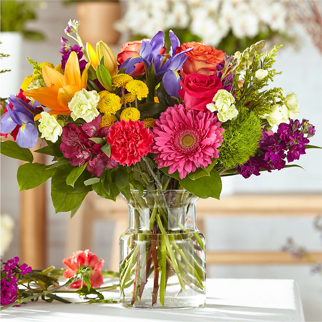 Bold & Bright – A Florist Original – Coupeville Florist, Coupeville WA