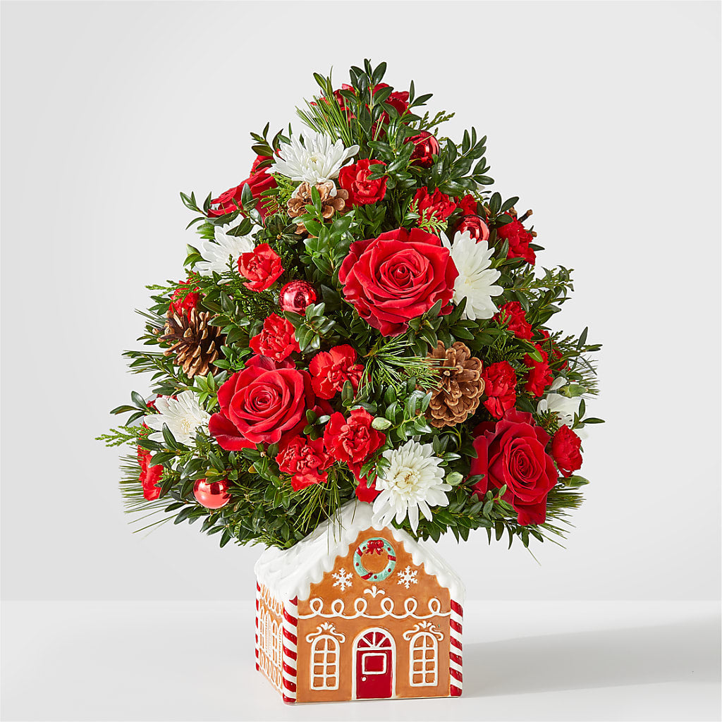 Spiced Gingerbread Tree – Coupeville Florist, Coupeville WA