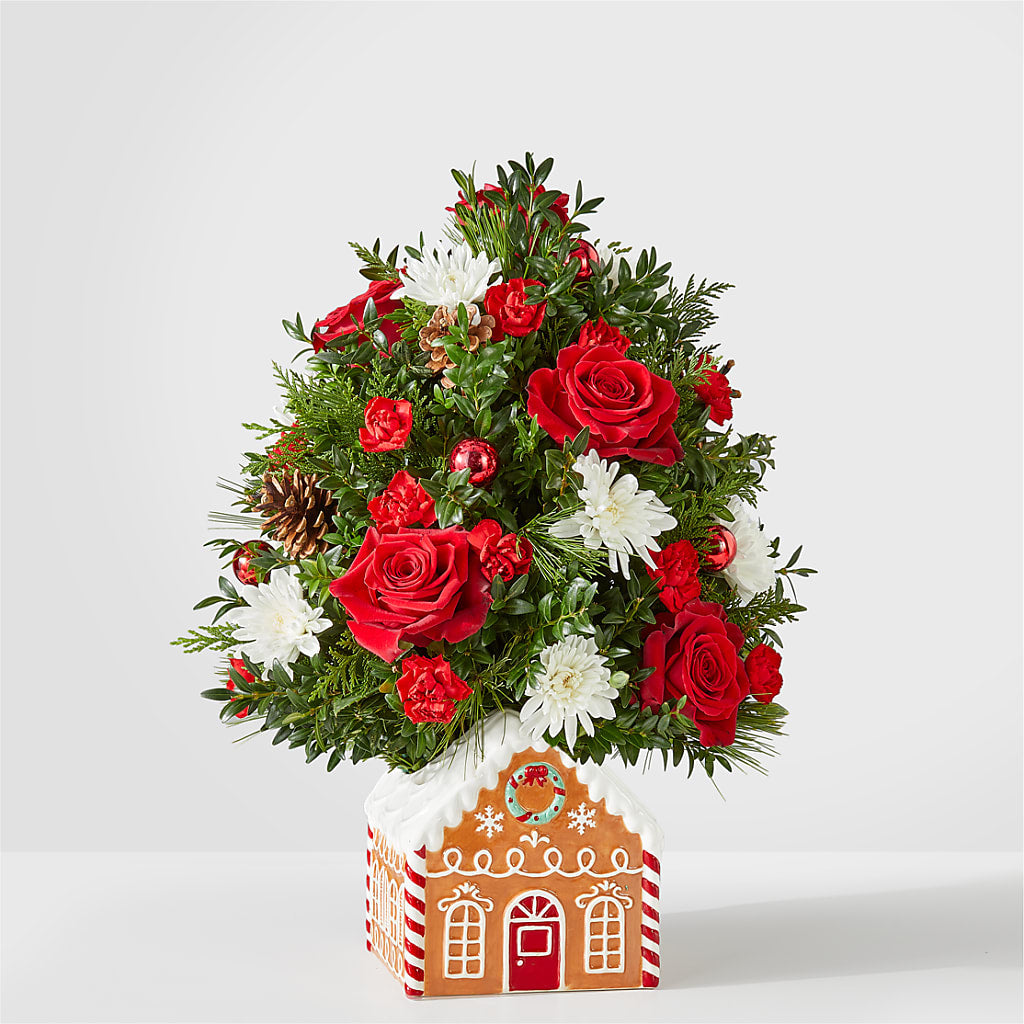 Spiced Gingerbread Tree – Coupeville Florist, Coupeville WA