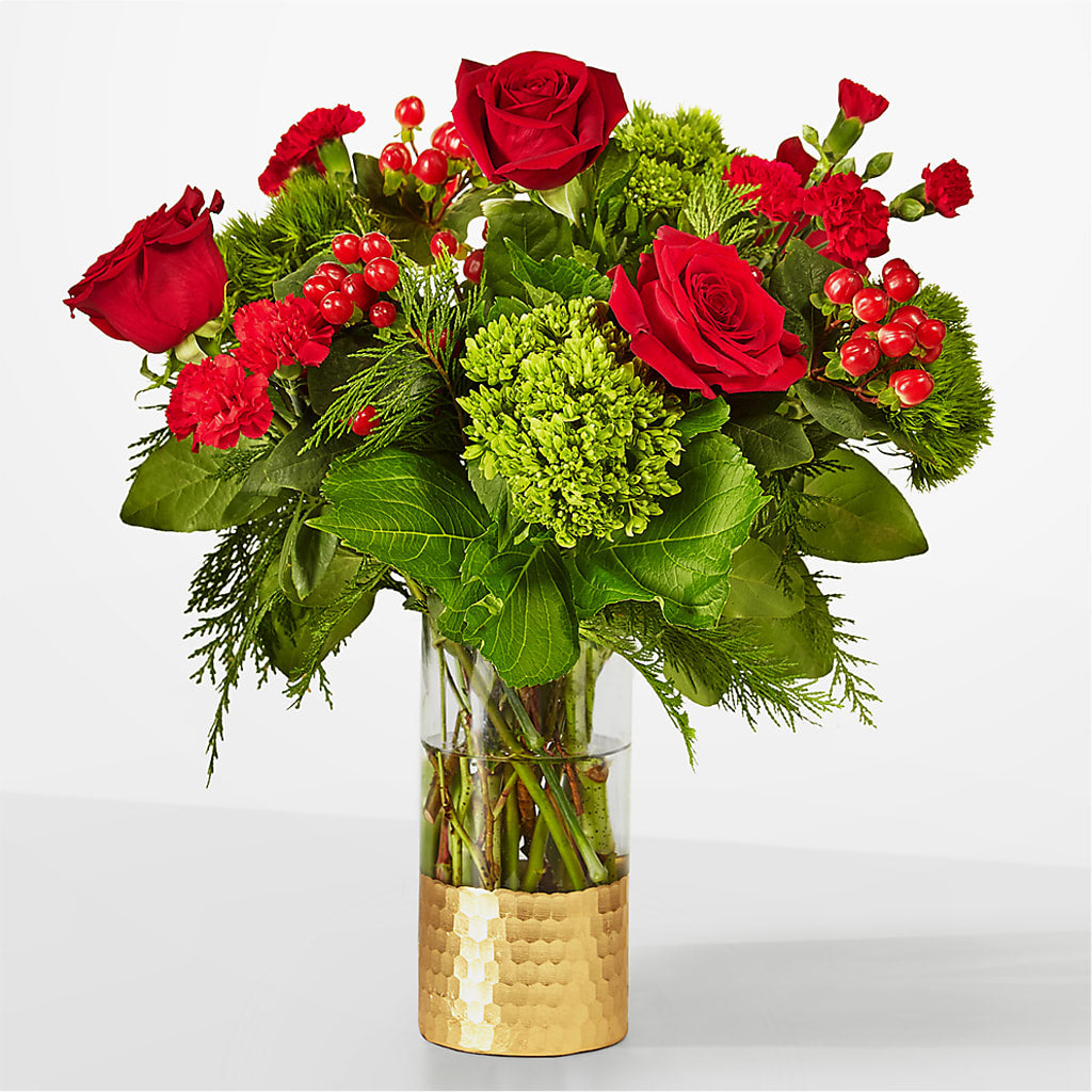 Plaid Throw Bouquet – Coupeville Florist, Coupeville WA