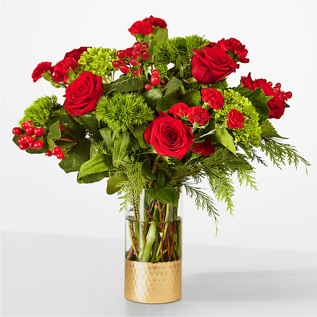 Plaid Throw Bouquet – Coupeville Florist, Coupeville WA