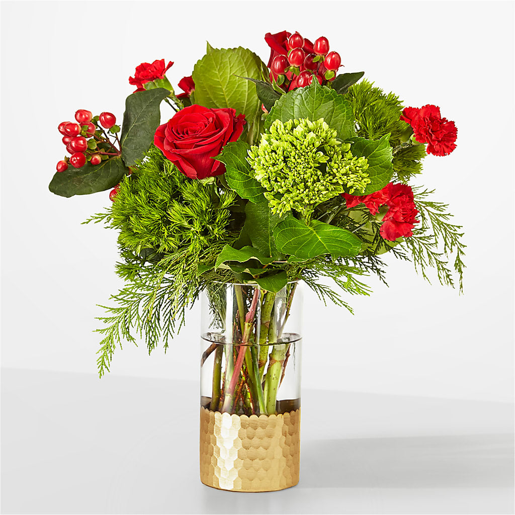 Plaid Throw Bouquet – Coupeville Florist, Coupeville WA