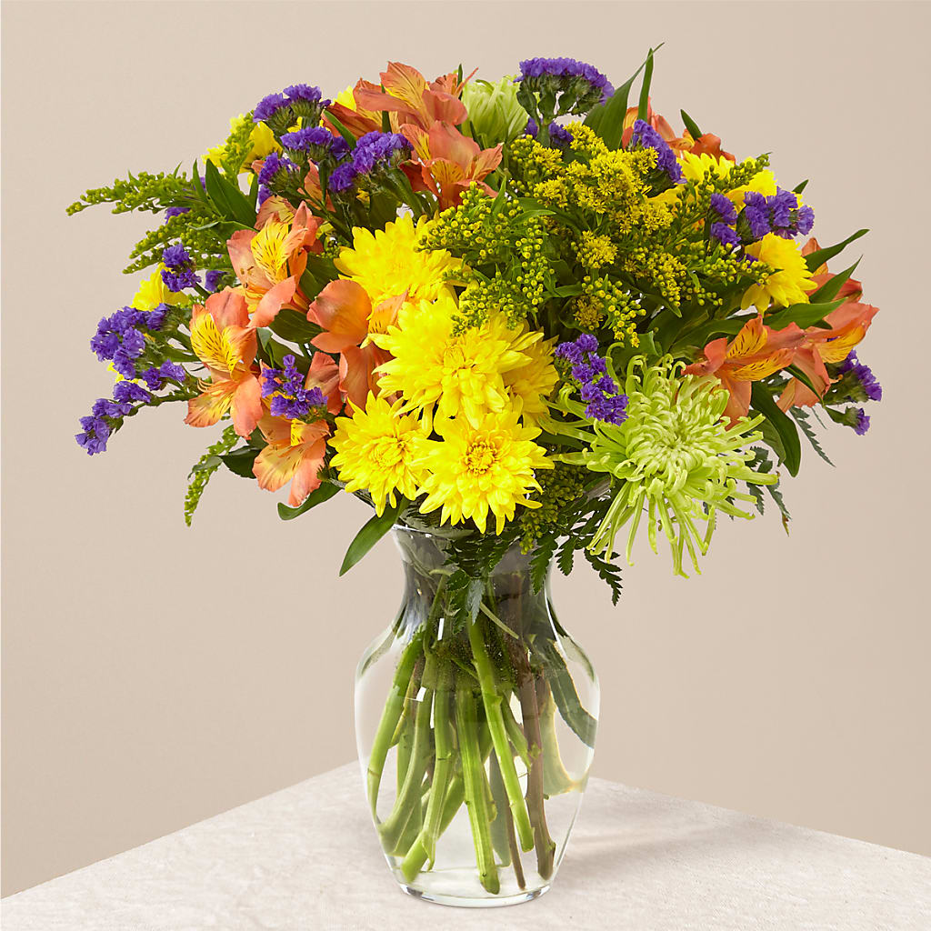Marmalade Skies Bouquet – Coupeville Florist, Coupeville WA