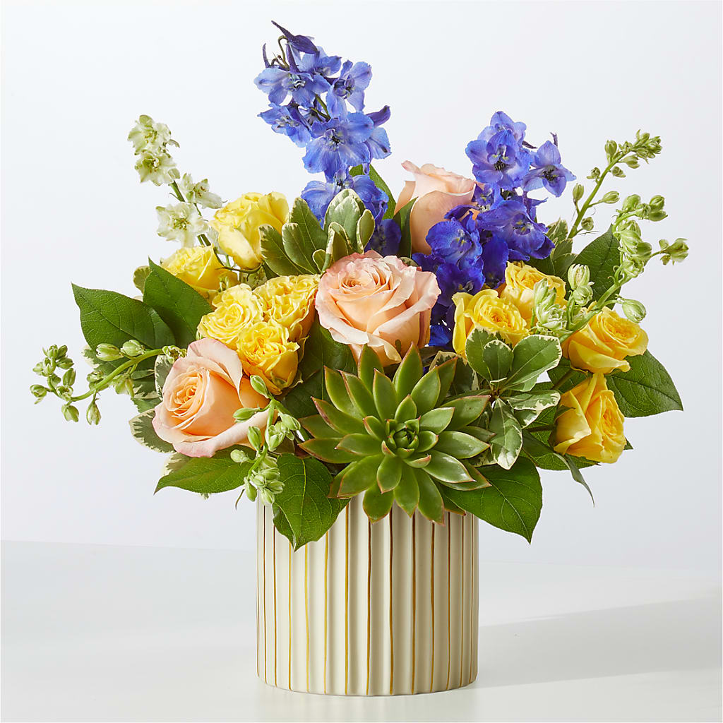 Cobalt Reverie Bouquet – Coupeville Florist, Coupeville WA