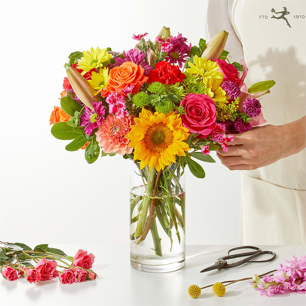 Cue the Confetti - A Florist Original – Coupeville Florist, Coupeville WA