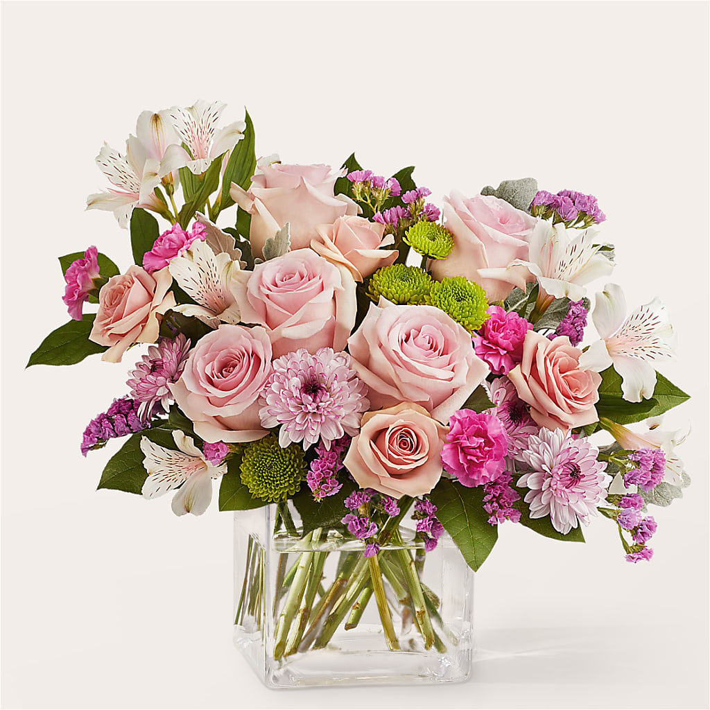 Pink Suede Bouquet – Coupeville Florist, Coupeville WA