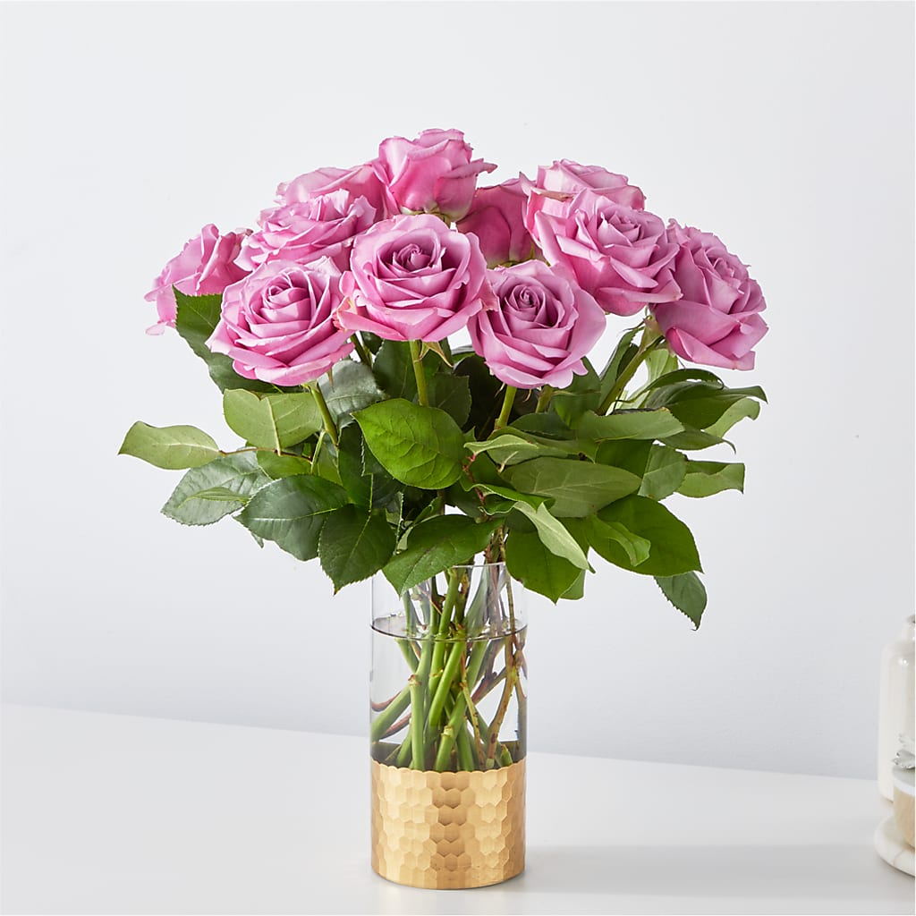 Secret Admirer Lavender Rose Bouquet – Coupeville Florist, Coupeville WA