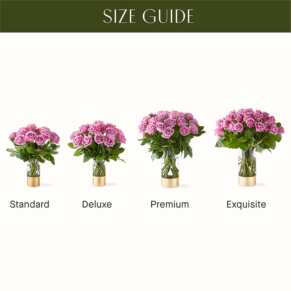 Secret Admirer Lavender Rose Bouquet – Coupeville Florist, Coupeville WA