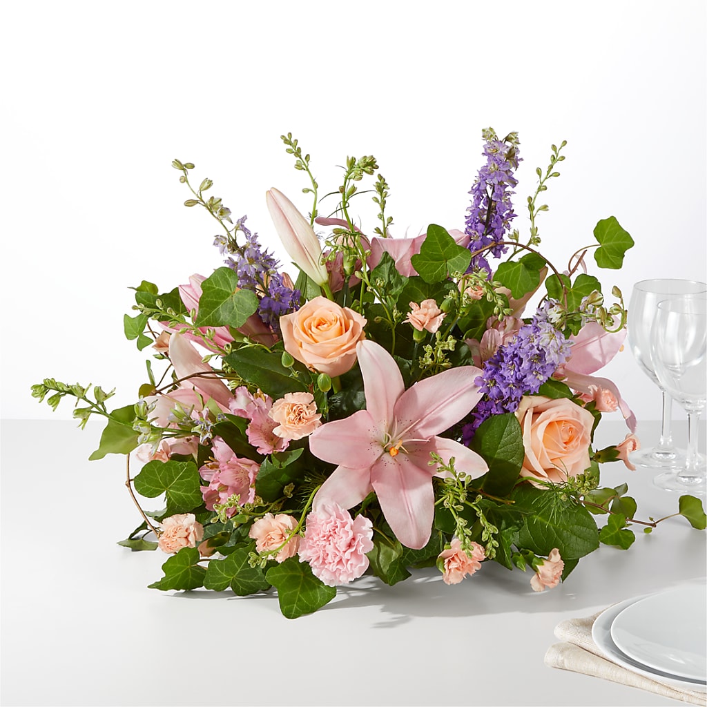 Blossom Time Centerpiece – Coupeville Florist, Coupeville WA