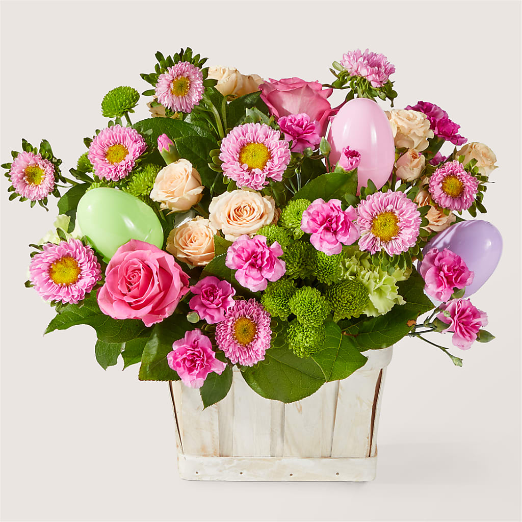 Get Eggcited Basket – Coupeville Florist, Coupeville WA