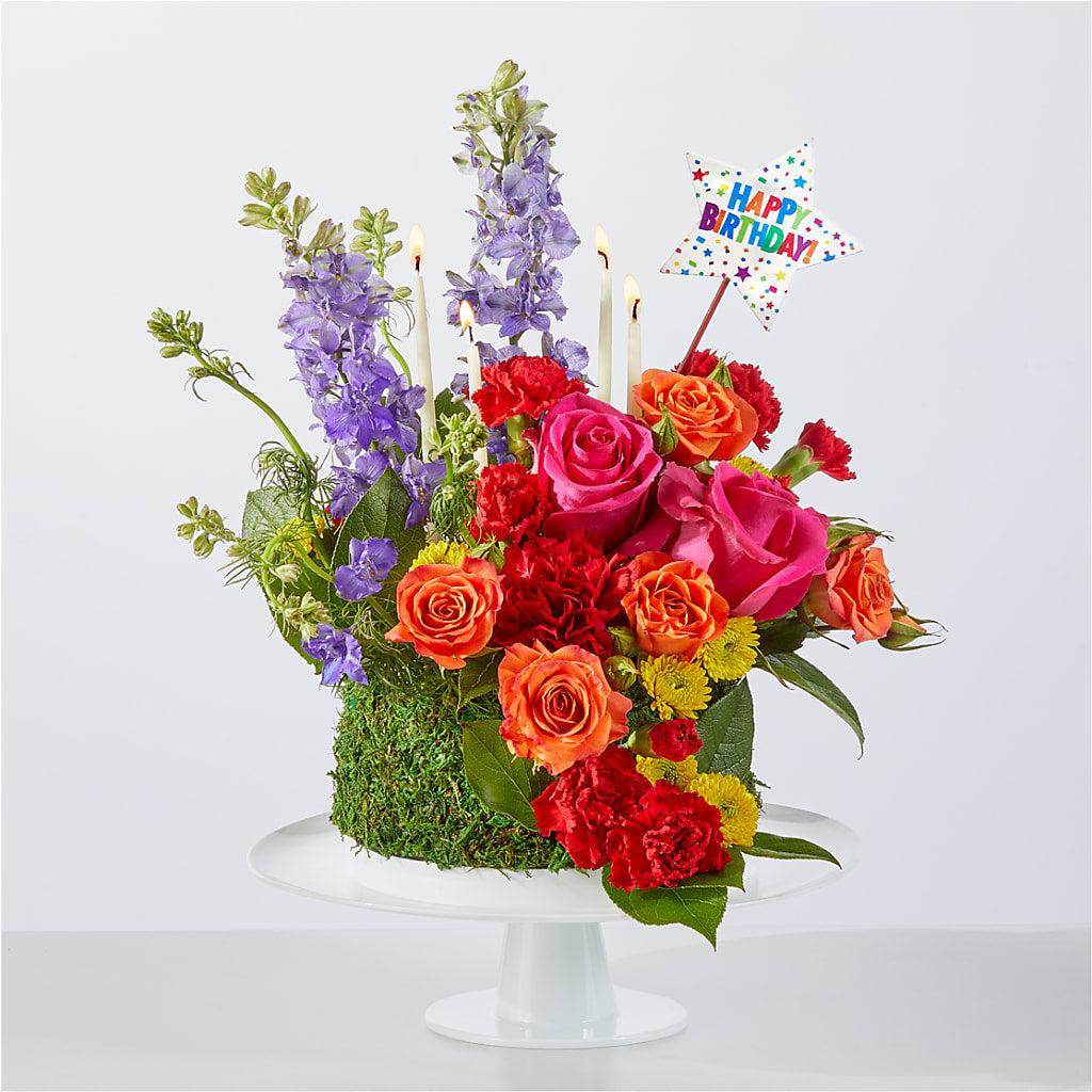 Best Year Yet Floral Cake – Coupeville Florist, Coupeville WA