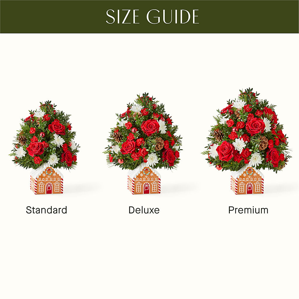 Spiced Gingerbread Tree –  Coupeville Florist, Coupeville WA