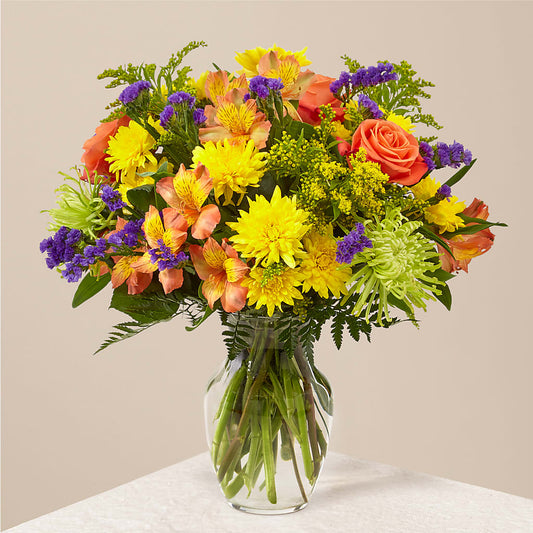 Marmalade Skies Bouquet –  Coupeville Florist, Coupeville WA