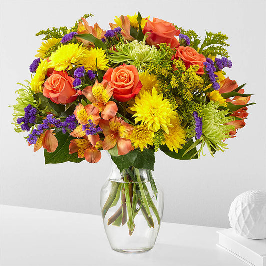 Marmalade Skies Bouquet –  Coupeville Florist, Coupeville WA