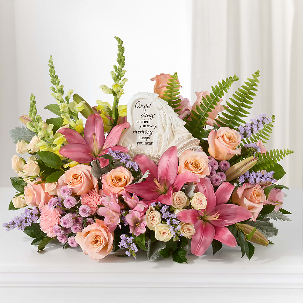 Gentle Light Arrangement –  Coupeville Florist, Coupeville WA