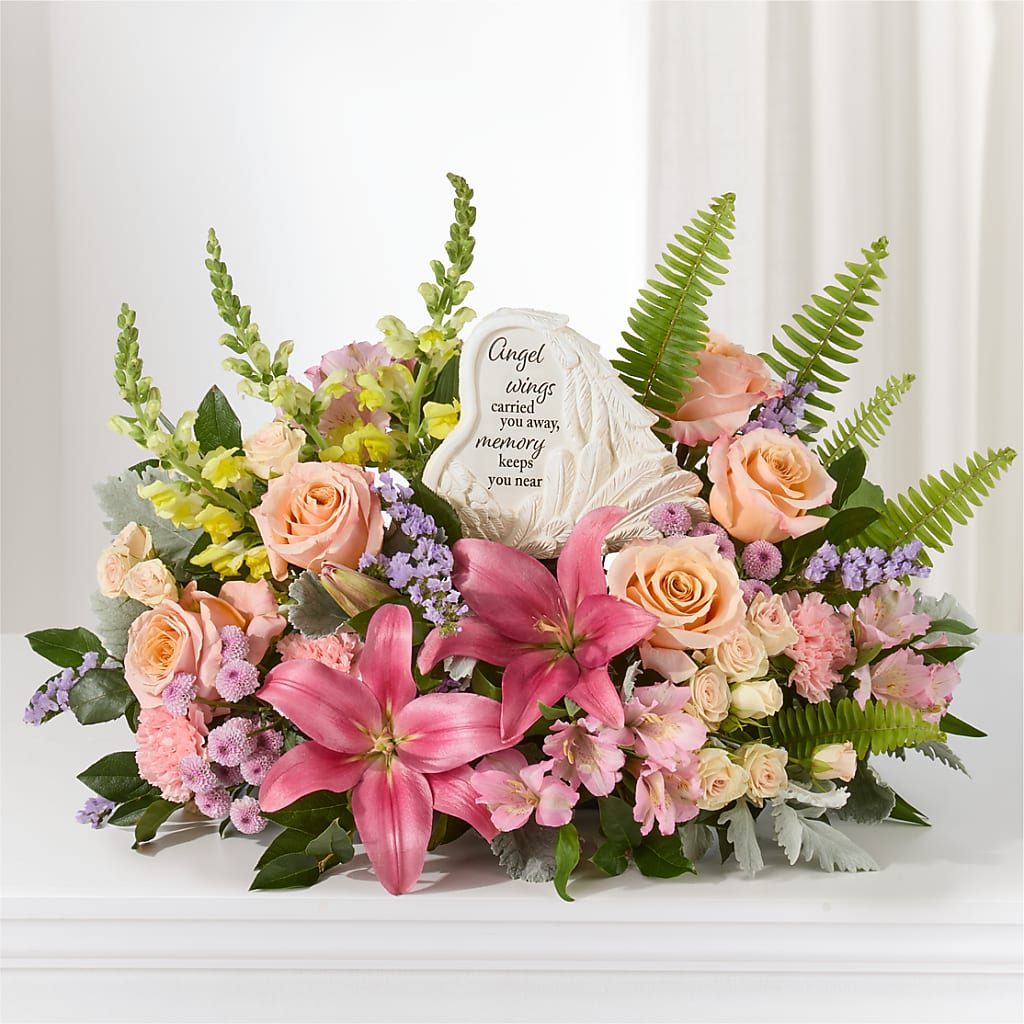 Gentle Light Arrangement –  Coupeville Florist, Coupeville WA