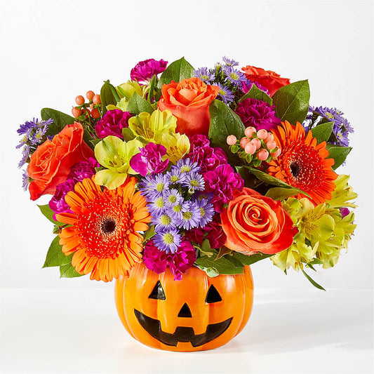 Tricks & Treats Pumpkin –  Coupeville Florist, Coupeville WA