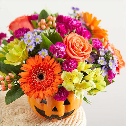 Tricks & Treats Pumpkin –  Coupeville Florist, Coupeville WA