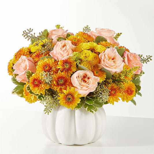 Peachy Pumpkin –  Coupeville Florist, Coupeville WA
