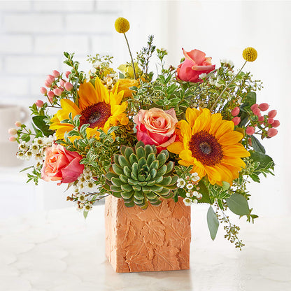 Sunflower Season Bouquet –  Coupeville Florist, Coupeville WA