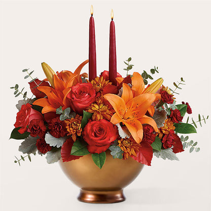 Fruits of Fall Centerpiece –  Coupeville Florist, Coupeville WA