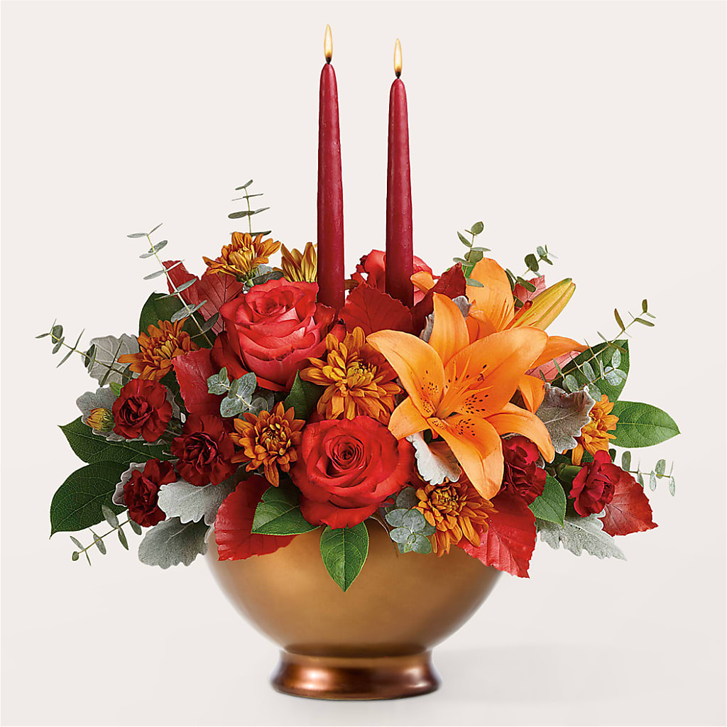 Fruits of Fall Centerpiece –  Coupeville Florist, Coupeville WA