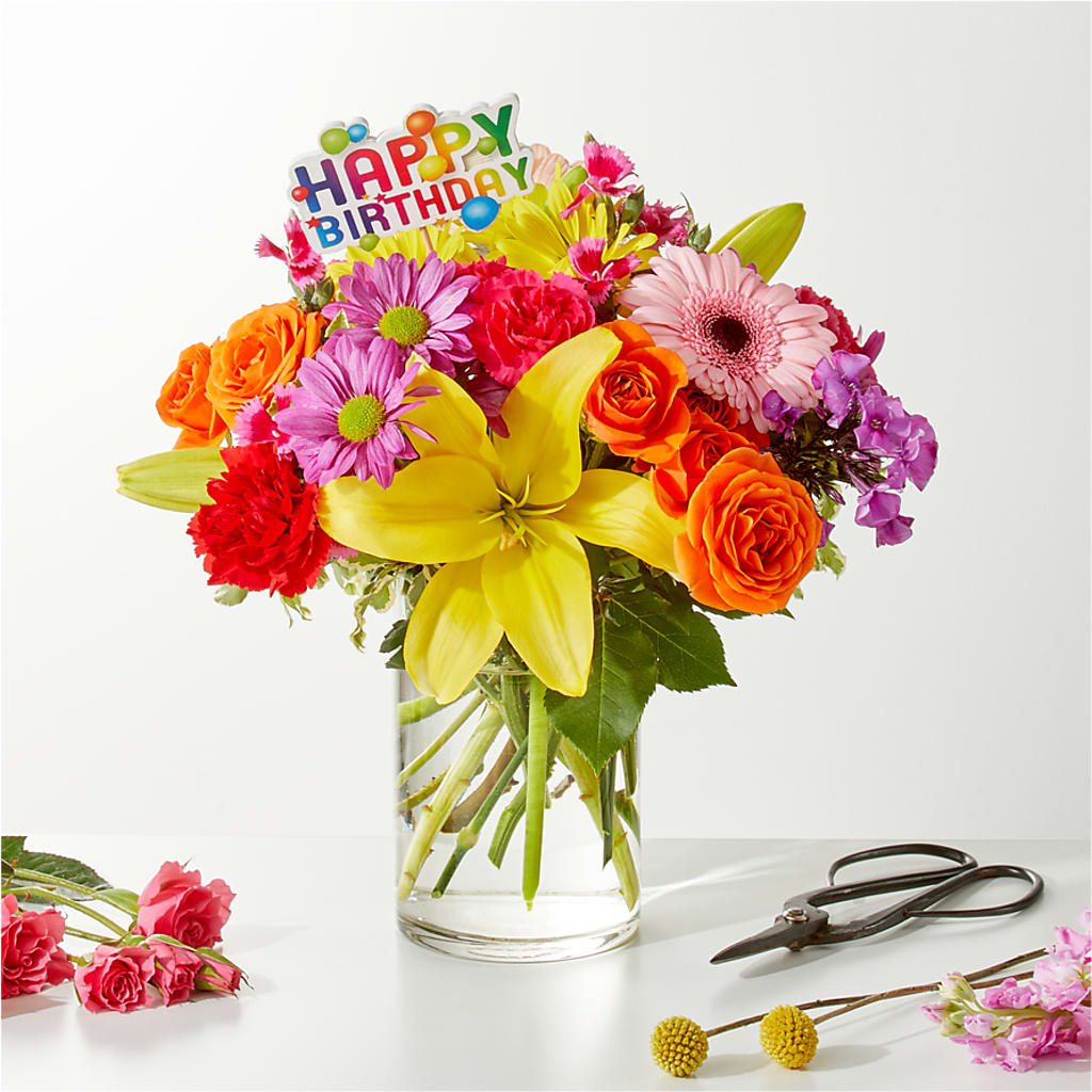 Cue the Confetti - A Florist Original –  Coupeville Florist, Coupeville WA