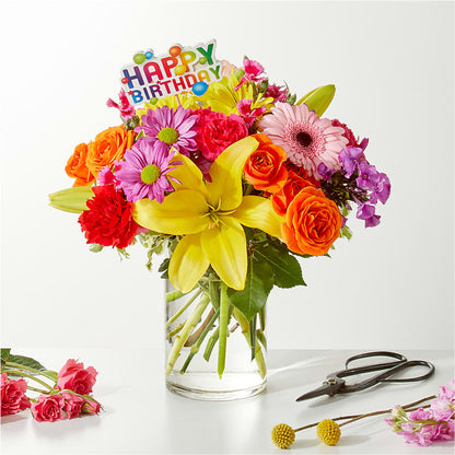 Cue the Confetti - A Florist Original –  Coupeville Florist, Coupeville WA