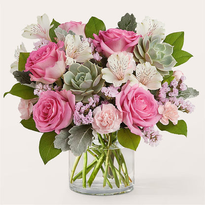 Dusty Rose Bouquet –  Coupeville Florist, Coupeville WA