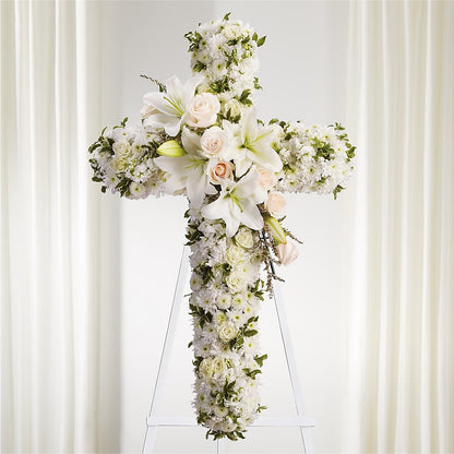 Spiritual Guidance Standing Spray –  Coupeville Florist, Coupeville WA