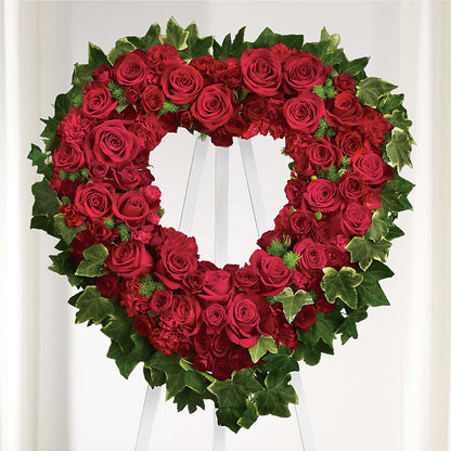 Wholehearted Standing Spray –  Coupeville Florist, Coupeville WA