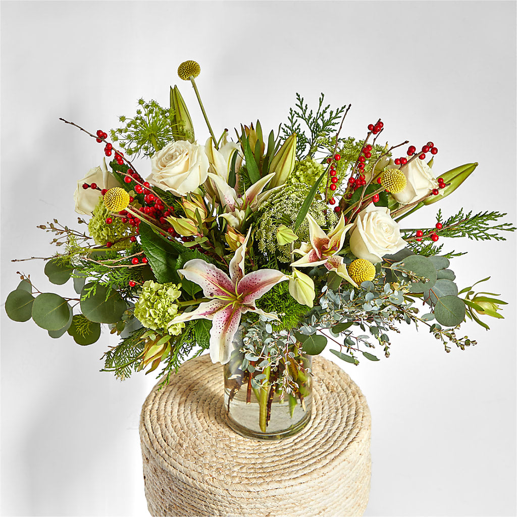Berry & Bright Bouquet –  Coupeville Florist, Coupeville WA