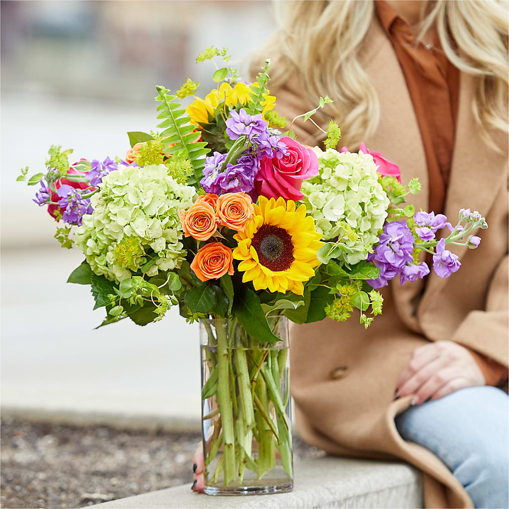 Vibrant Greetings Bouquet –  Coupeville Florist, Coupeville WA