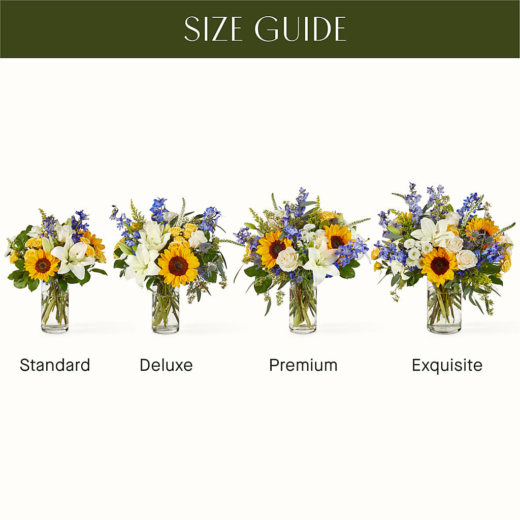 Wonderfully Sunny Bouquet –  Coupeville Florist, Coupeville WA