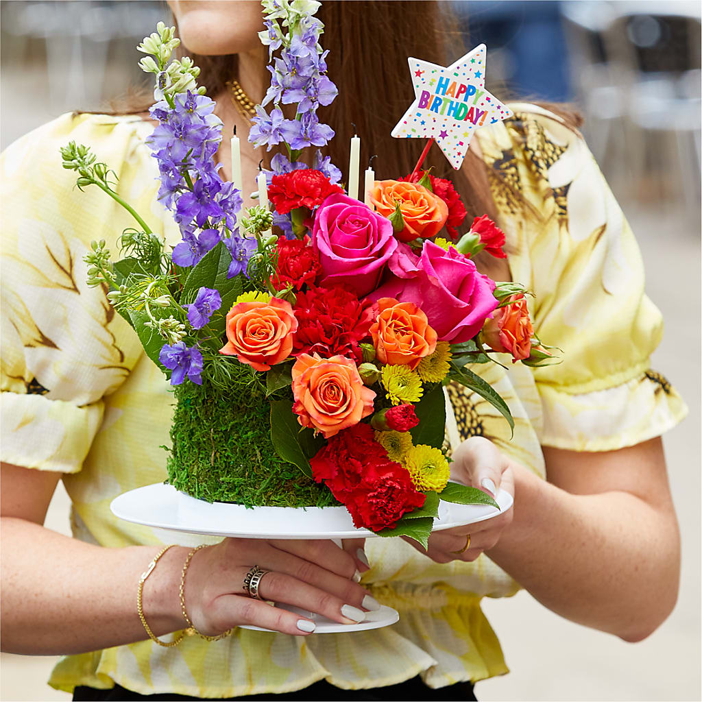Best Year Yet Floral Cake –  Coupeville Florist, Coupeville WA