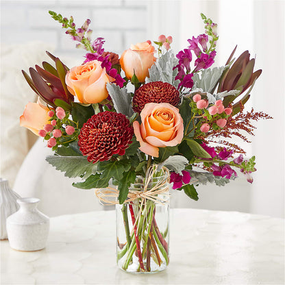 Moody Hues Bouquet –  Coupeville Florist, Coupeville WA