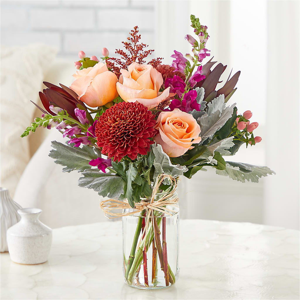 Moody Hues Bouquet –  Coupeville Florist, Coupeville WA